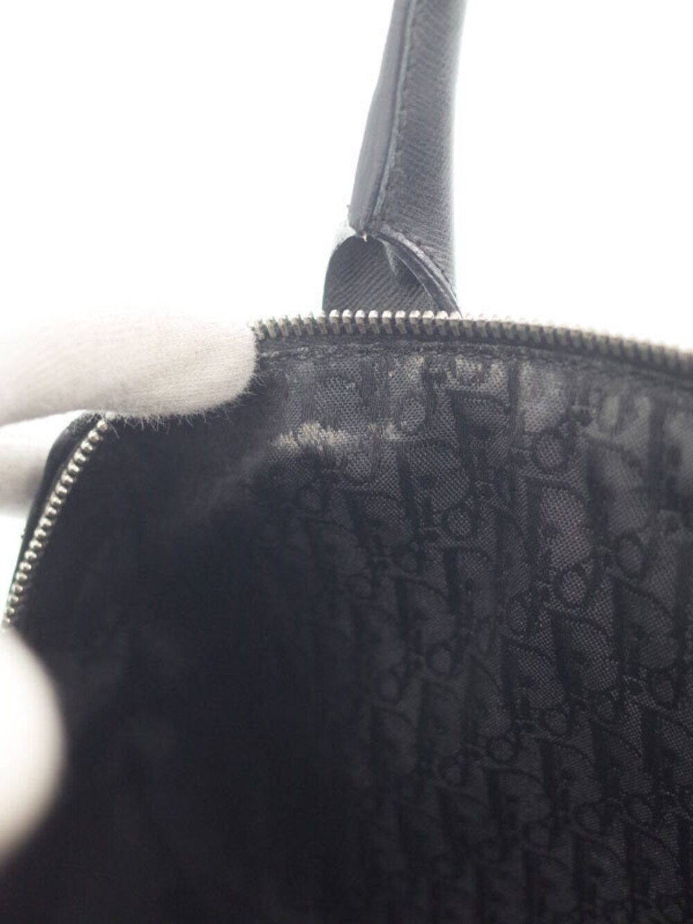 Christian Dior Cannage Boston Bag Handbag - Picture 6 of 9
